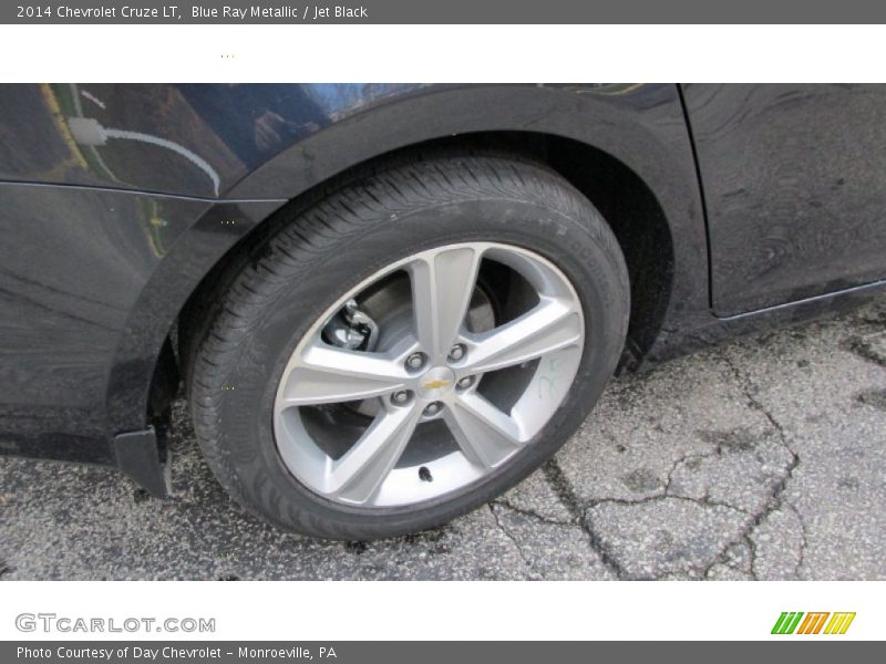 Blue Ray Metallic / Jet Black 2014 Chevrolet Cruze LT