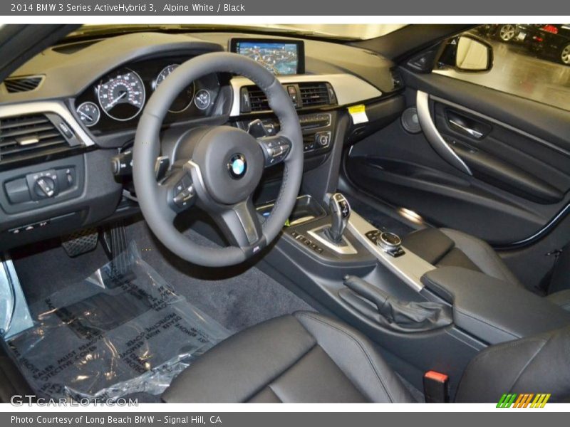 Black Interior - 2014 3 Series ActiveHybrid 3 