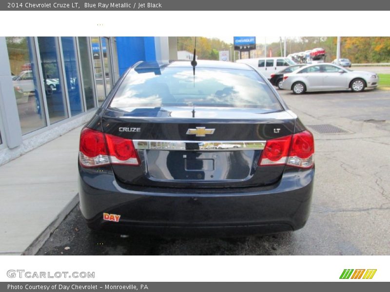 Blue Ray Metallic / Jet Black 2014 Chevrolet Cruze LT