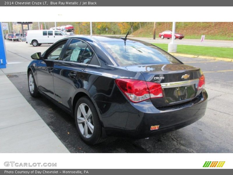 Blue Ray Metallic / Jet Black 2014 Chevrolet Cruze LT