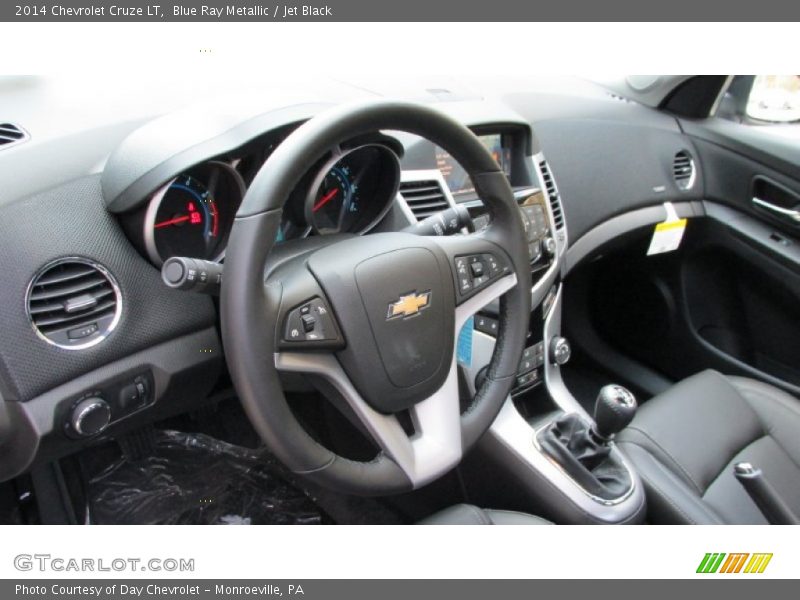 Blue Ray Metallic / Jet Black 2014 Chevrolet Cruze LT