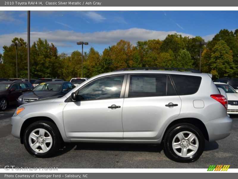 Classic Silver Metallic / Ash Gray 2010 Toyota RAV4 I4