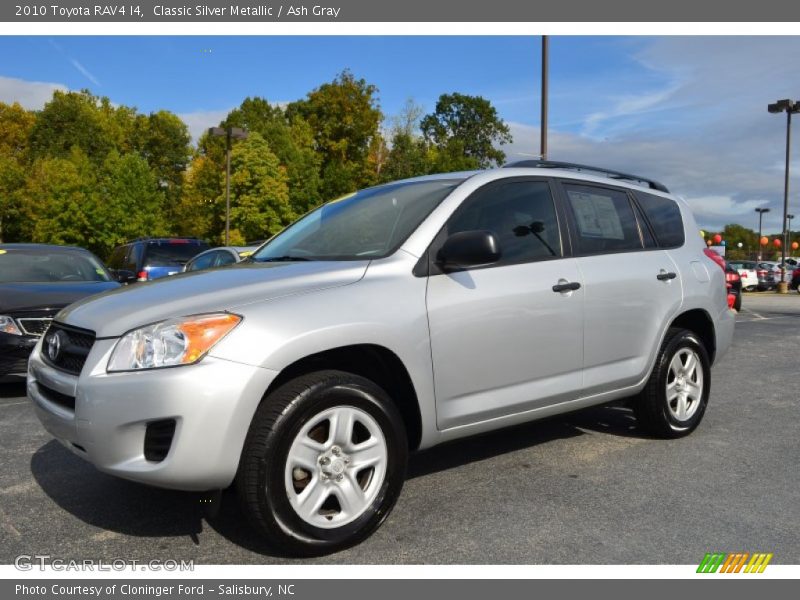 Classic Silver Metallic / Ash Gray 2010 Toyota RAV4 I4