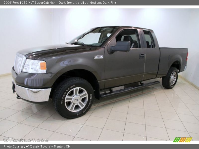 Dark Stone Metallic / Medium/Dark Flint 2006 Ford F150 XLT SuperCab 4x4