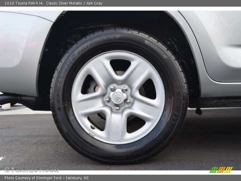 Classic Silver Metallic / Ash Gray 2010 Toyota RAV4 I4