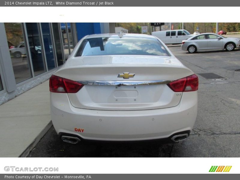 White Diamond Tricoat / Jet Black 2014 Chevrolet Impala LTZ
