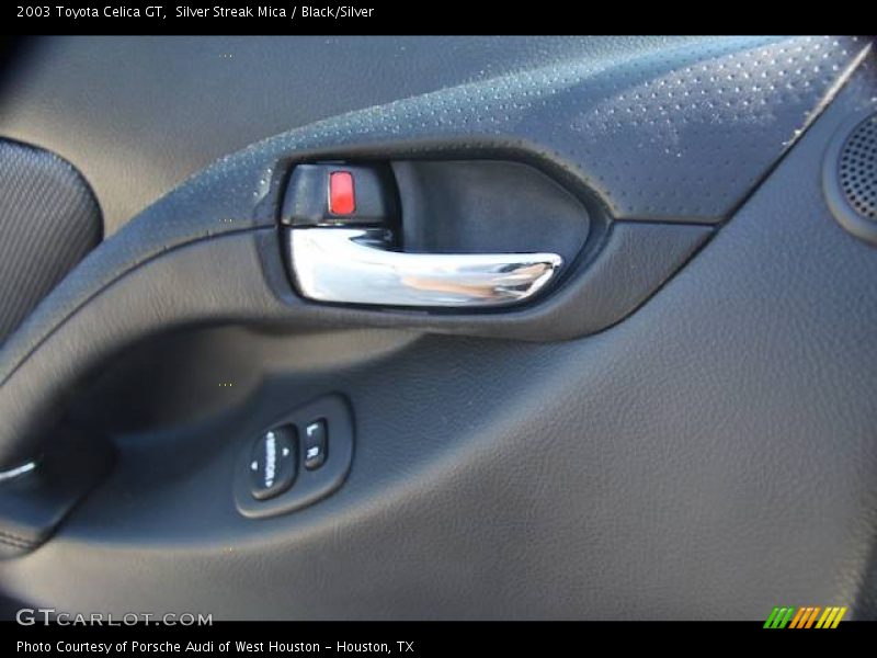 Silver Streak Mica / Black/Silver 2003 Toyota Celica GT