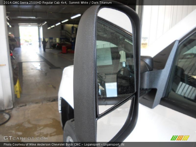 Summit White / Dark Titanium 2014 GMC Sierra 2500HD Regular Cab 4x4