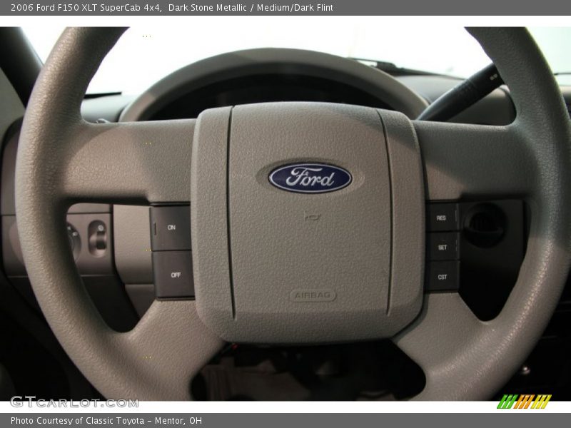Dark Stone Metallic / Medium/Dark Flint 2006 Ford F150 XLT SuperCab 4x4