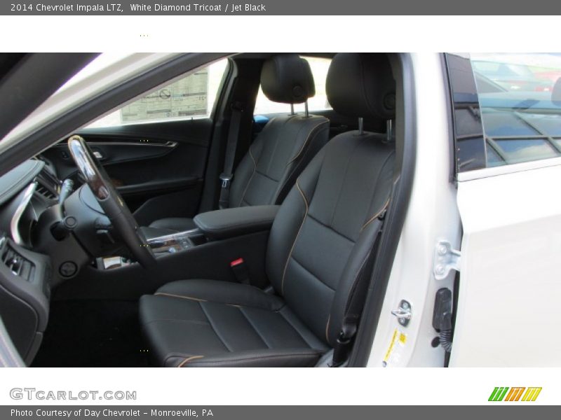 White Diamond Tricoat / Jet Black 2014 Chevrolet Impala LTZ