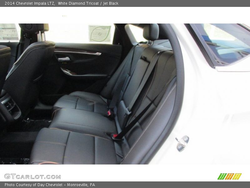 White Diamond Tricoat / Jet Black 2014 Chevrolet Impala LTZ