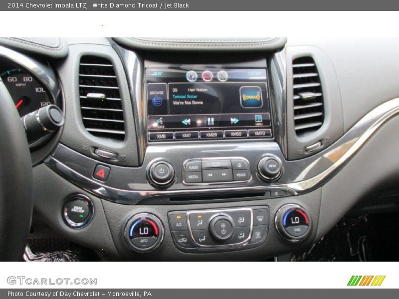 White Diamond Tricoat / Jet Black 2014 Chevrolet Impala LTZ