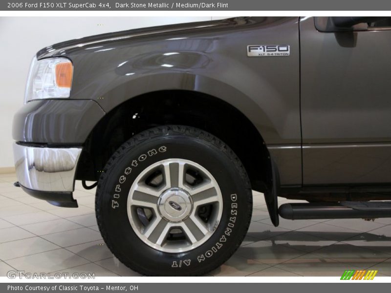 Dark Stone Metallic / Medium/Dark Flint 2006 Ford F150 XLT SuperCab 4x4