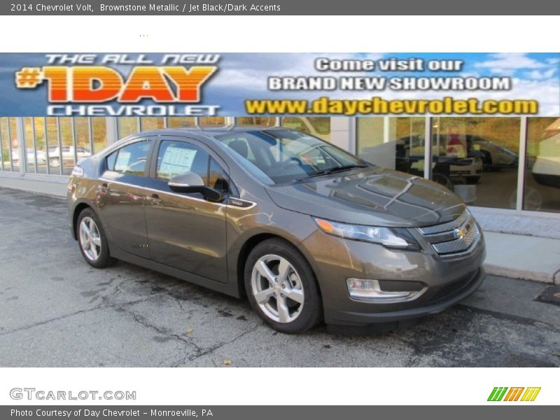 Brownstone Metallic / Jet Black/Dark Accents 2014 Chevrolet Volt