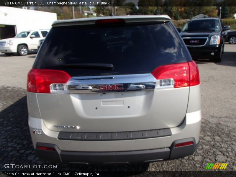 Champagne Silver Metallic / Jet Black 2014 GMC Terrain SLE