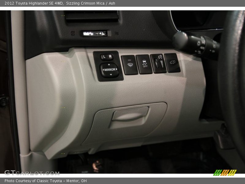 Sizzling Crimson Mica / Ash 2012 Toyota Highlander SE 4WD