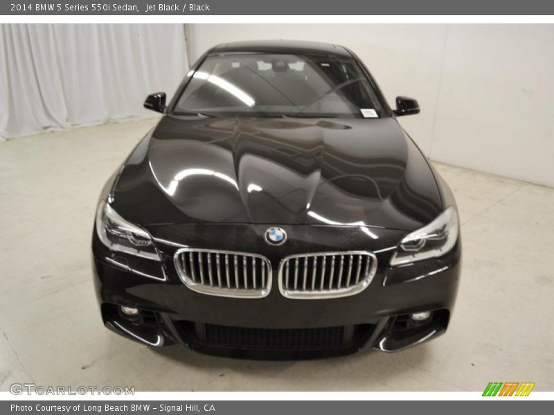 Jet Black / Black 2014 BMW 5 Series 550i Sedan