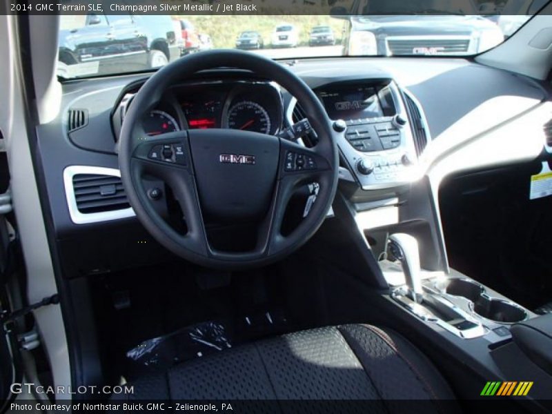 Champagne Silver Metallic / Jet Black 2014 GMC Terrain SLE
