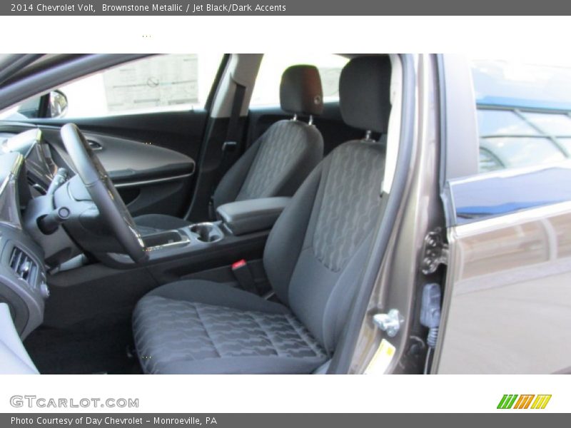 Front Seat of 2014 Volt 