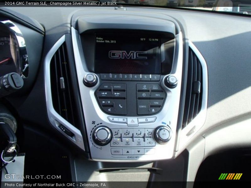 Champagne Silver Metallic / Jet Black 2014 GMC Terrain SLE