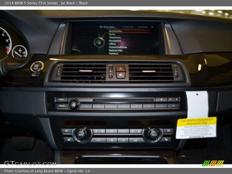Jet Black / Black 2014 BMW 5 Series 550i Sedan
