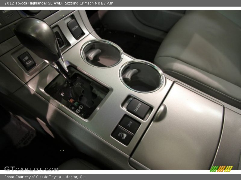 Sizzling Crimson Mica / Ash 2012 Toyota Highlander SE 4WD