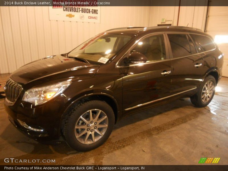 Mocha Bronze Metallic / Cocaccino 2014 Buick Enclave Leather