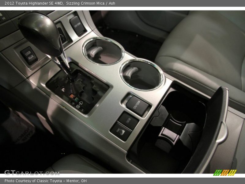 Sizzling Crimson Mica / Ash 2012 Toyota Highlander SE 4WD