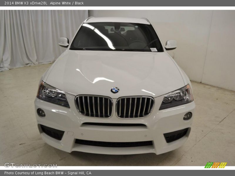 Alpine White / Black 2014 BMW X3 xDrive28i