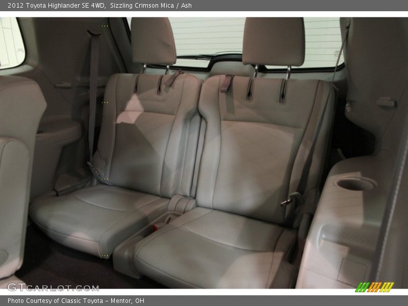 Sizzling Crimson Mica / Ash 2012 Toyota Highlander SE 4WD