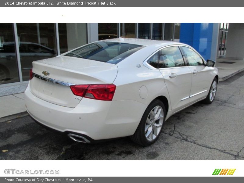 White Diamond Tricoat / Jet Black 2014 Chevrolet Impala LTZ