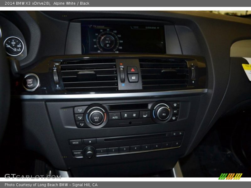 Alpine White / Black 2014 BMW X3 xDrive28i