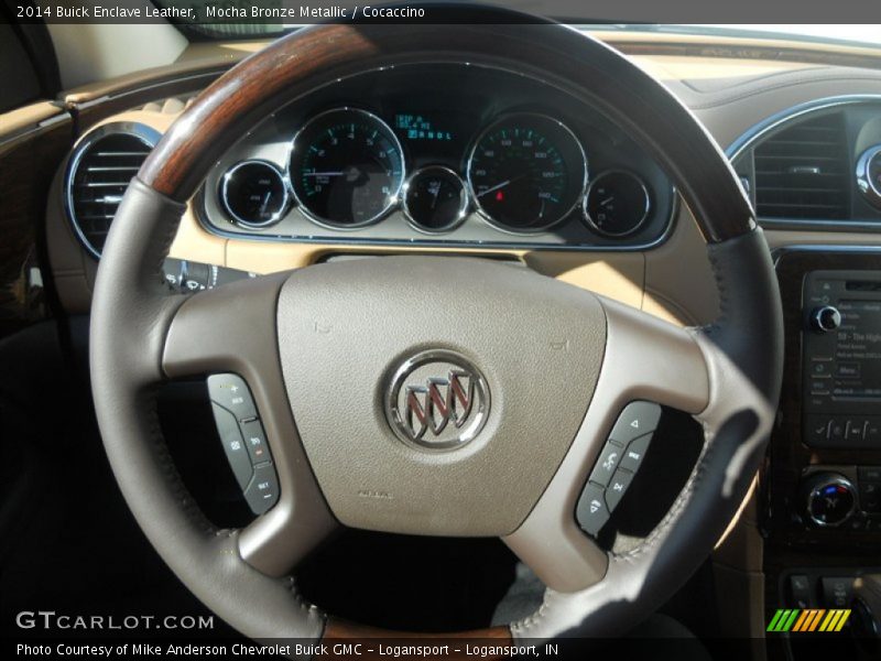 Mocha Bronze Metallic / Cocaccino 2014 Buick Enclave Leather