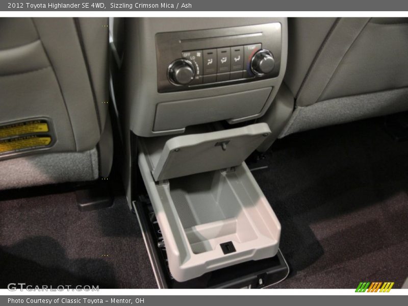 Sizzling Crimson Mica / Ash 2012 Toyota Highlander SE 4WD