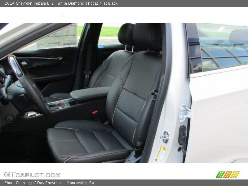 White Diamond Tricoat / Jet Black 2014 Chevrolet Impala LTZ