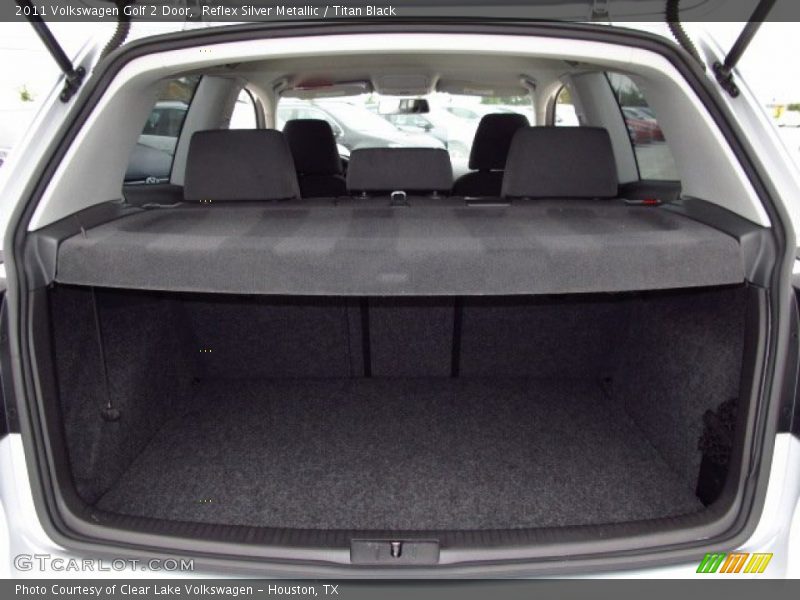 Reflex Silver Metallic / Titan Black 2011 Volkswagen Golf 2 Door