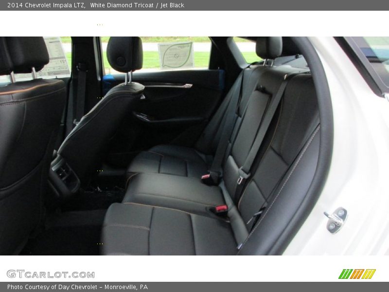 White Diamond Tricoat / Jet Black 2014 Chevrolet Impala LTZ