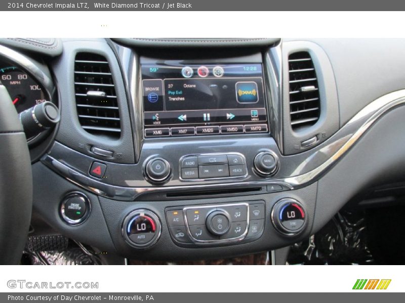 White Diamond Tricoat / Jet Black 2014 Chevrolet Impala LTZ