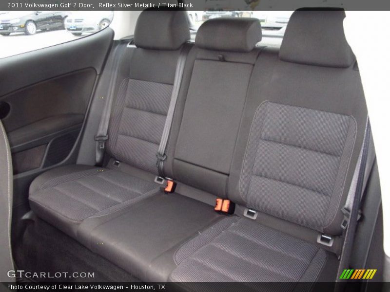 Reflex Silver Metallic / Titan Black 2011 Volkswagen Golf 2 Door
