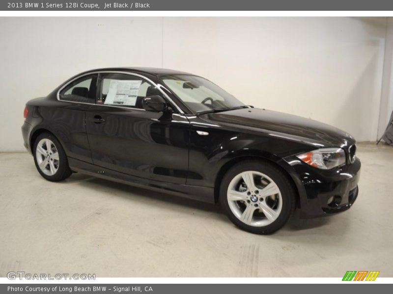 Jet Black / Black 2013 BMW 1 Series 128i Coupe