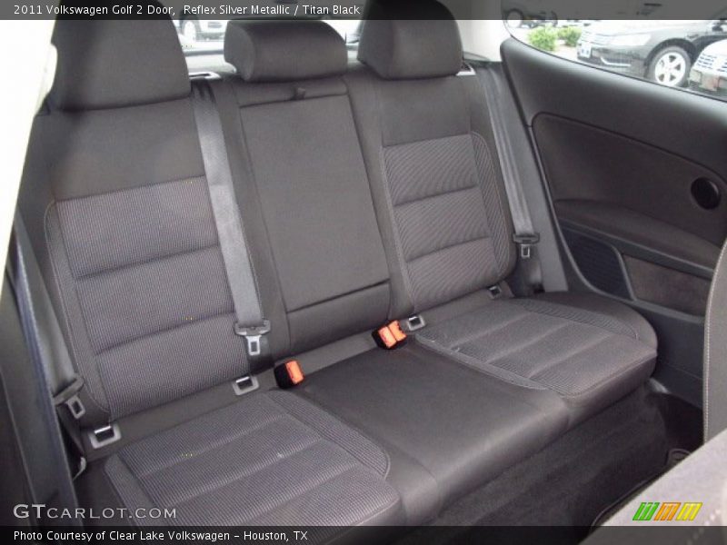 Reflex Silver Metallic / Titan Black 2011 Volkswagen Golf 2 Door