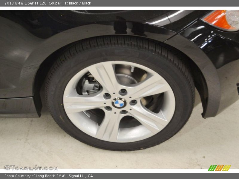 Jet Black / Black 2013 BMW 1 Series 128i Coupe
