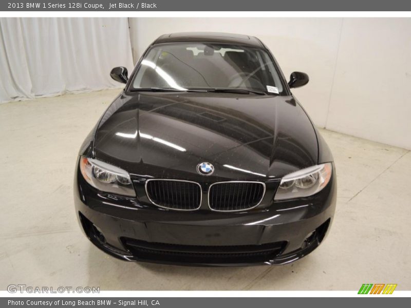 Jet Black / Black 2013 BMW 1 Series 128i Coupe