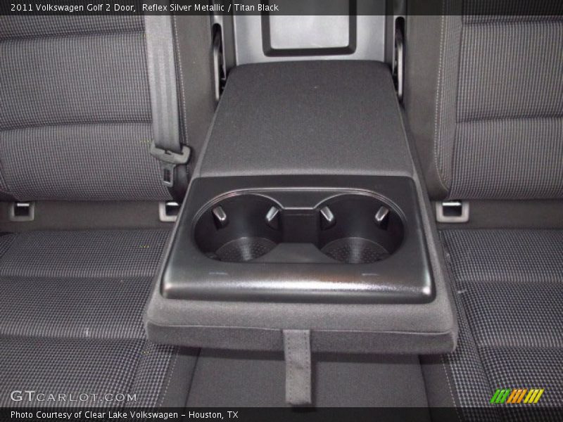 Reflex Silver Metallic / Titan Black 2011 Volkswagen Golf 2 Door