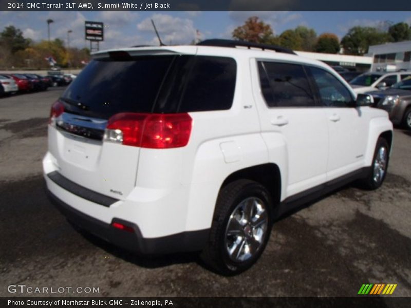 Summit White / Jet Black 2014 GMC Terrain SLT AWD