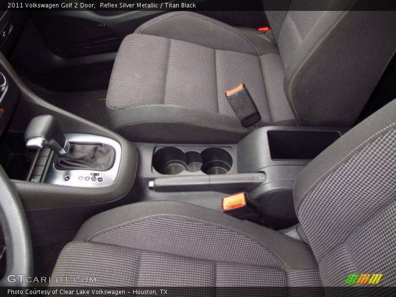 Reflex Silver Metallic / Titan Black 2011 Volkswagen Golf 2 Door