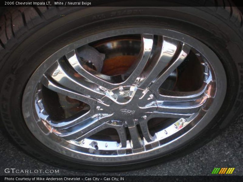 White / Neutral Beige 2006 Chevrolet Impala LT