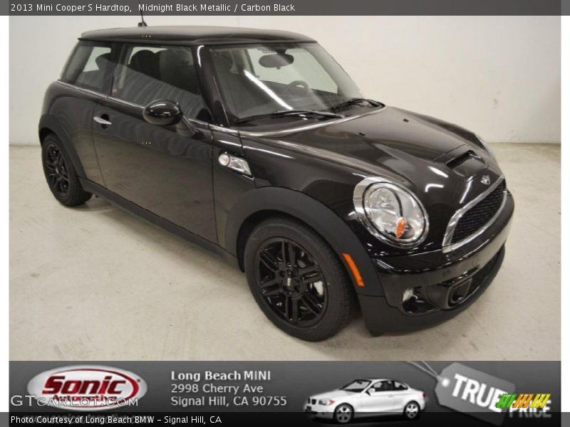 Midnight Black Metallic / Carbon Black 2013 Mini Cooper S Hardtop