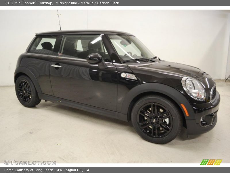 Midnight Black Metallic / Carbon Black 2013 Mini Cooper S Hardtop