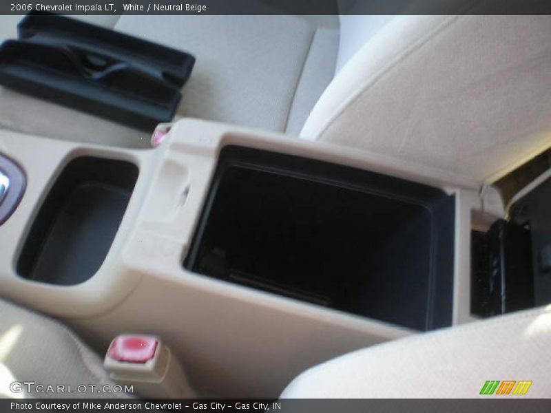 White / Neutral Beige 2006 Chevrolet Impala LT